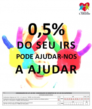 Apoie o Patronato de S. Sebastião através do seu IRS